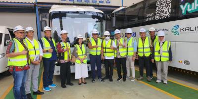 DAMRI dan Pemprov NTB Jajaki Implementasi Bus Listrik untuk Bandara, Mataram, dan Mandalika